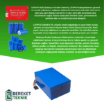 Volta VM4 Neo 60v 24ah LifePO4 Batarya - Görsel 3