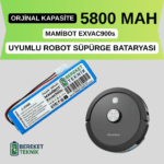 Mamibot Exvac900s Uyumlu Robot Süpürge Bataryası (ORJİNAL KAPASİTE) 5800mah - Görsel 2